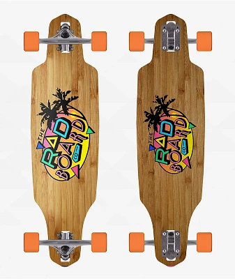 Rad Bamboo Cabin 36" Drop Through Longboard Complete