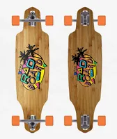 Rad Bamboo Cabin 9" Drop Through Longboard Complete