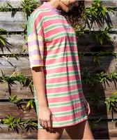 Ragged Priest Align Mixed Multicolor Stripe Dress