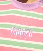 Ragged Priest Align Mixed Multicolor Stripe Dress