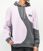 Ragged Priest Maze Purple & Grey Hoodie