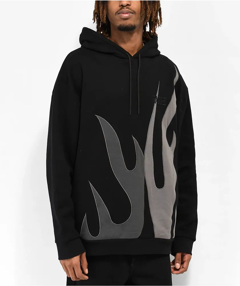 Ragged Priest Scorch Black & Grey Hoodie