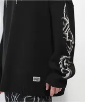 Ragged Priest Tribal Black Nano Knit Sweater