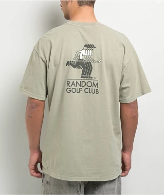 Random Golf Club Pace Of Play Clubhouse Green T-Shirt