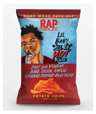 Rap Snacks Lil Baby All-In Hot Potato Chips
