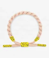 Rastaclat Far Beam Tan Braided Bracelet