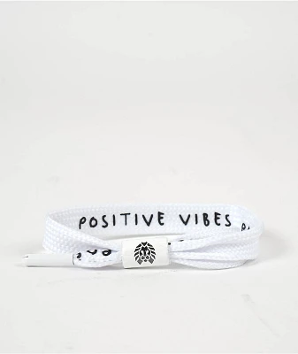 Rastaclat I <3 Your Mom White Shoelace Bracelet