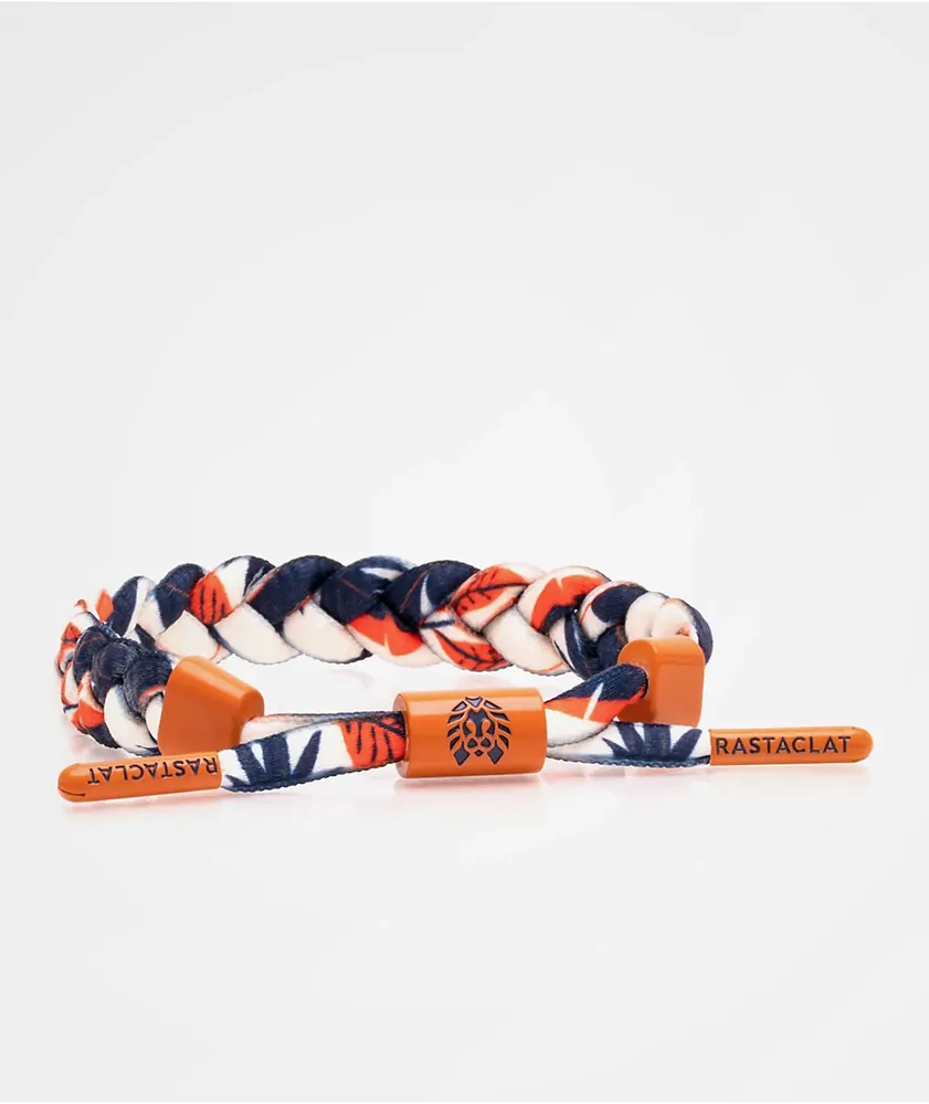 Rastaclat Jungle Panther Bengal Foliage Braided Bracelet