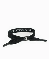 Rastaclat Locked In Black Shoelace Bracelet