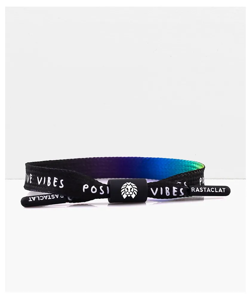 Rastaclat Pride Vibes Black Shoelace Bracelet