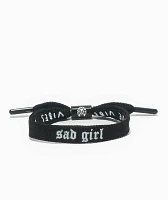 Rastaclat Sad Girl Black Shoelace Bracelet