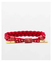 Rastaclat x Bruce Lee Red Braided Bracelet