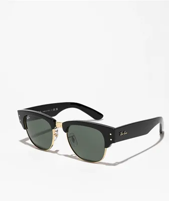 Ray-Ban Mega Clubmaster Black & Gold Sunglasses