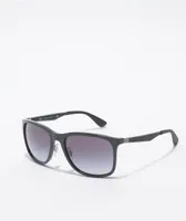 Ray-Ban Square Frame Light Grey Gradient Sunglasses