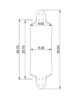 Rayne Future Killer 35" Longboard Complete