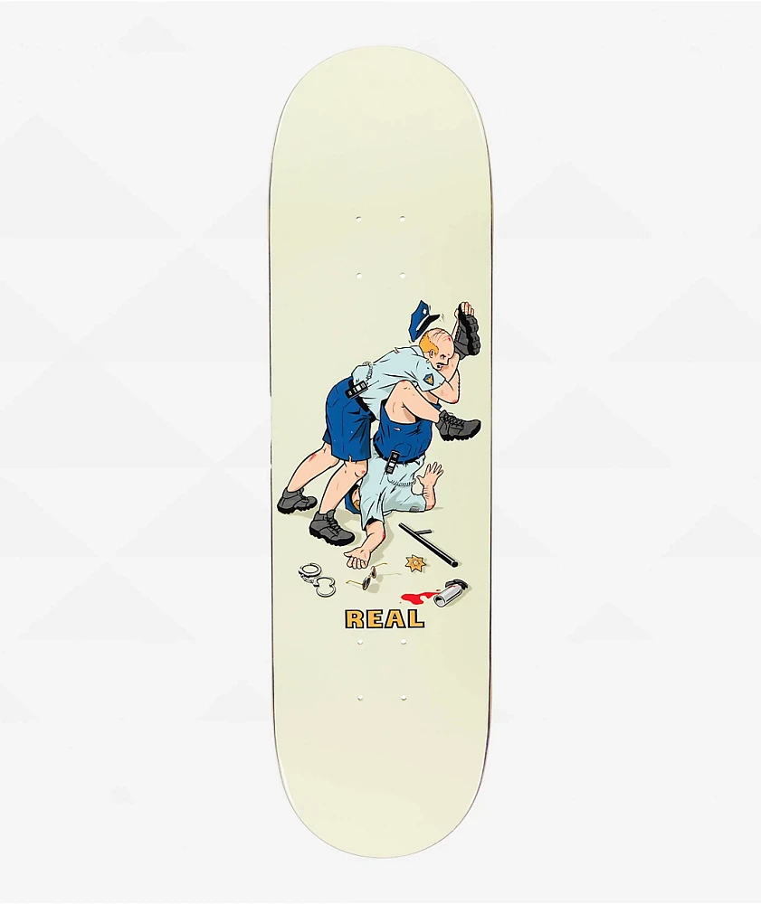 Real Double Duty Security 8.5" Skateboard Deck