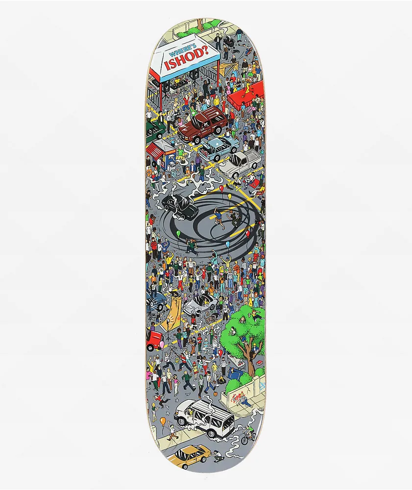 Real Ishod Where's Ishod 8.25" Skateboard Deck