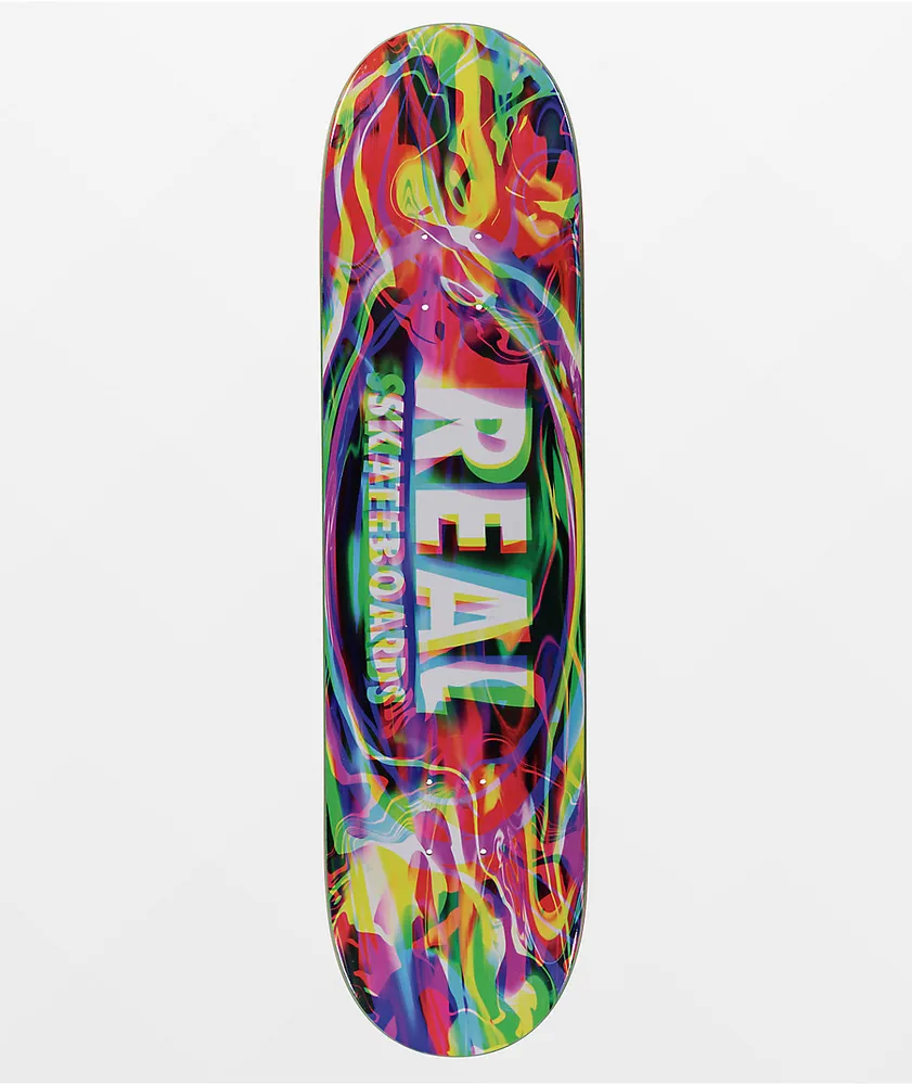 Real Psychoactive Oval 8.06 Skateboard Deck