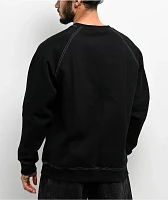 Real Tough Threads Black Crewneck Sweatshirt