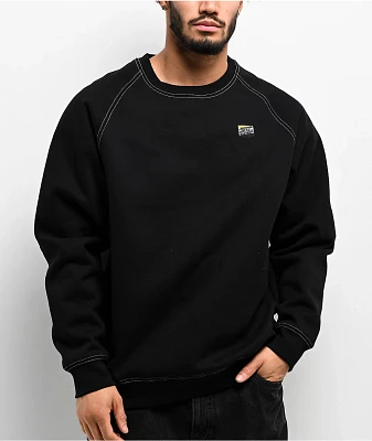 Real Tough Threads Black Crewneck Sweatshirt