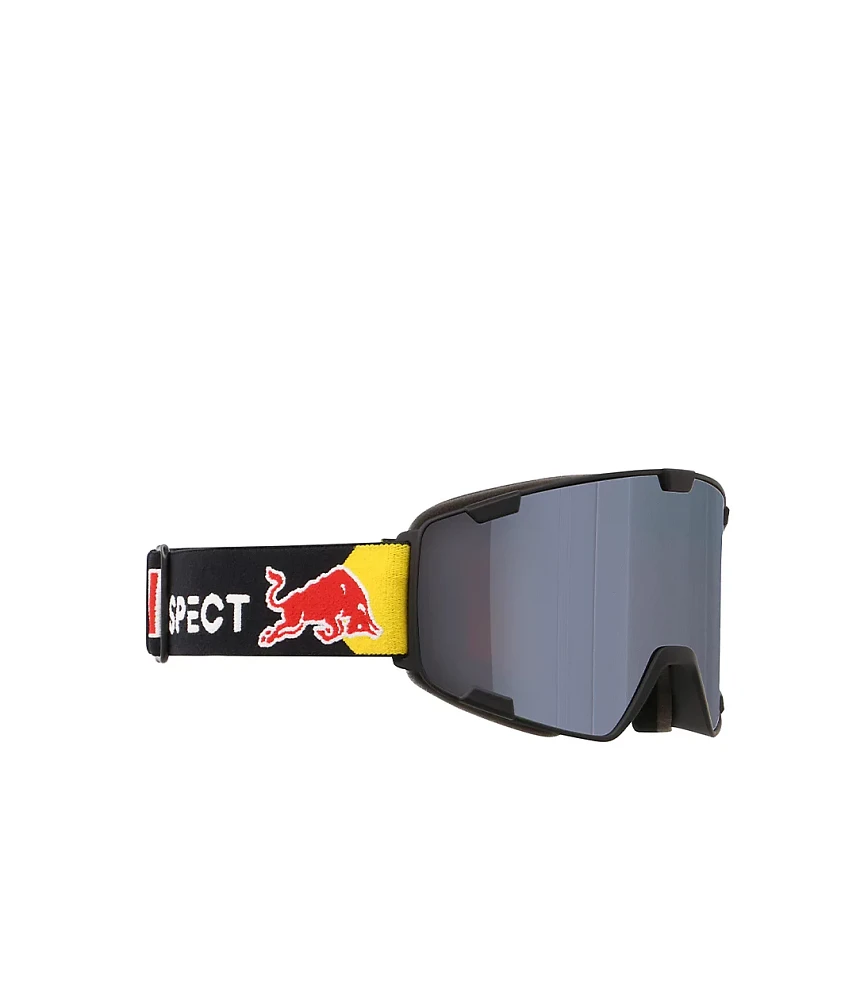 Red Bull Spect Park Black & Smoke Mirror Snow Goggles