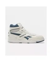 Reebok BB4000 II Mid Chalk & Blue Shoes