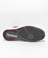 Reebok BB4000 II Vector 93 Mid Chalk & Burgundy Shoes