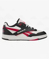 Reebok BB4000 II White, Black & Red Shoes