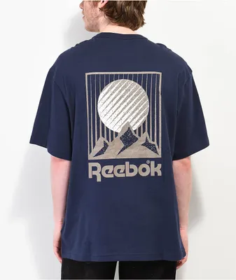 Reebok CL Navy T-Shirt