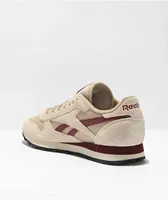 Reebok Classic Fall Vibes Beige & Burgundy Shoes