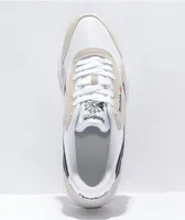 Reebok Classic Leather & Nylon White & Grey Shoes