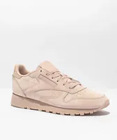 Reebok Classic Leather Vintage Pastel Pink Skate Shoes