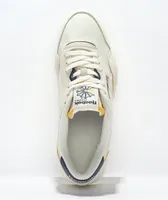 Reebok Classic Nylon & Canvas White & Yellow Shoes