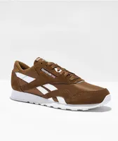 Reebok Classic Nylon Retro Brown Shoes