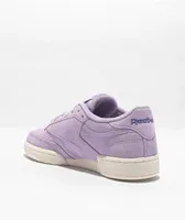 Reebok Club C 85 Suede Sunwashed Purple Skate Shoes