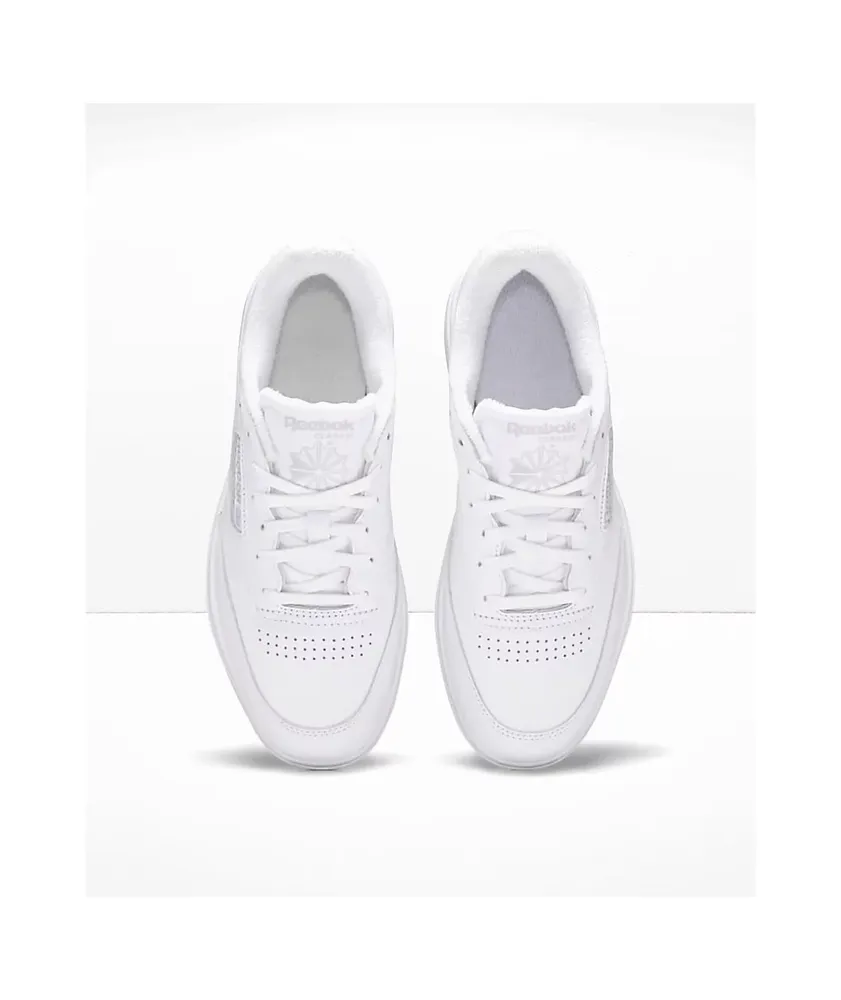 Reebok Club C Double White & Grey Shoes