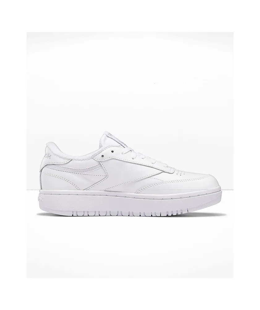 Reebok Club C Double White & Grey Shoes