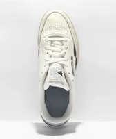 Reebok Club C Revenge Varsity White & Black Shoes