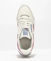 Reebok Club Vector 93 Chalk, Red & blue Shoes