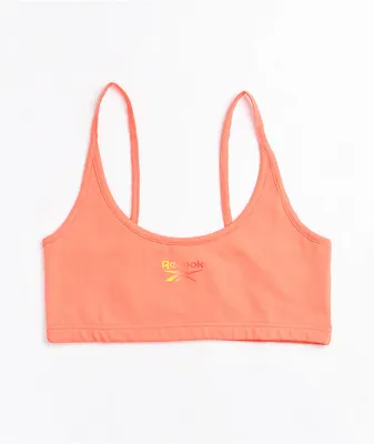 Reebok Festival Twisted Coral Bralette