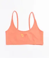 Reebok Festival Twisted Coral Bralette