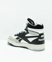 Reebok Kids BB 4000 II Mid Black & White Shoes