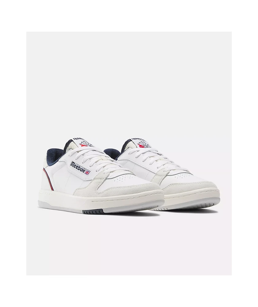 Reebok Phase Court White & Vector Navy Shoes