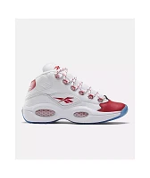 Reebok Question Mid White & Vector Red Shoes