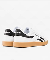 Reebok Smash Edge White, Black & Gum Shoes