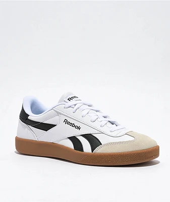 Reebok Smash Edge White, Black & Gum Shoes