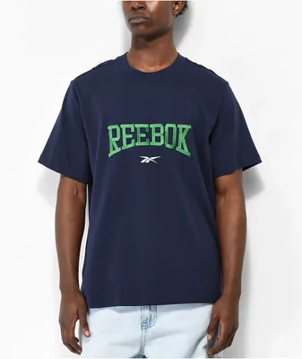 Reebok Varsity Navy T-Shirt