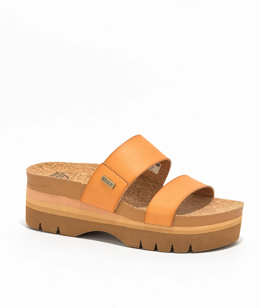 Reef Cushion Vista Higher Natural Sandals