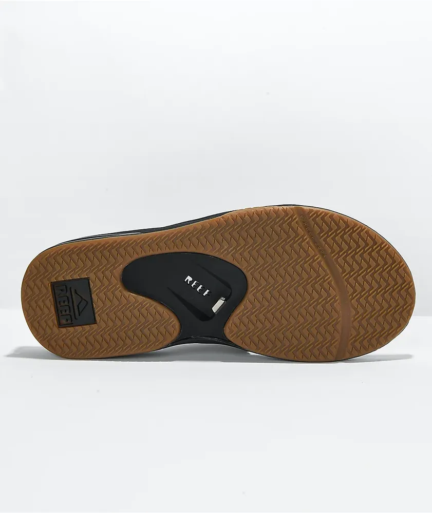 Reef Fanning 1.0 Black & Silver Sandals