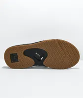 Reef Fanning 1.0 Black & Silver Sandals